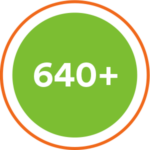 640 FICO Badge